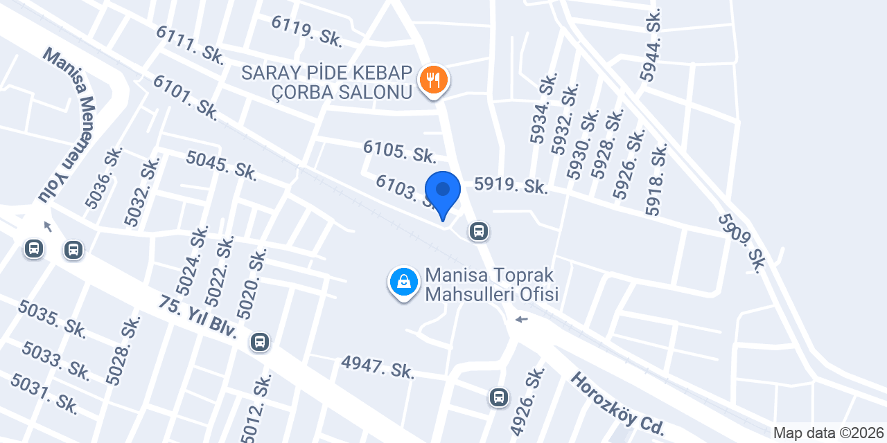Manisa Tuna Akademi konumu