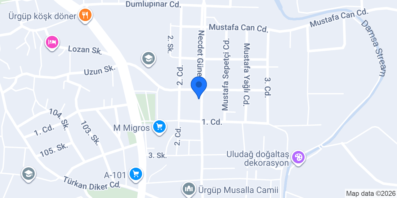Kapadokya Atv Motor Servisi konumu