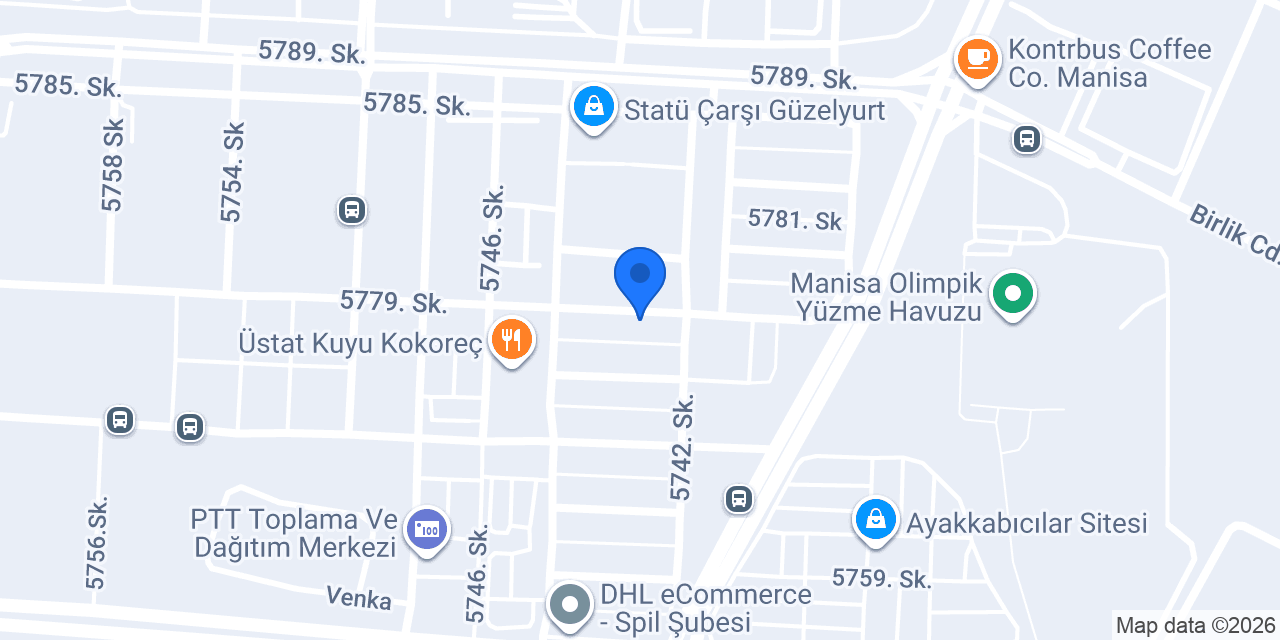 MODERN UV BASKİ MERKEZİ konumu