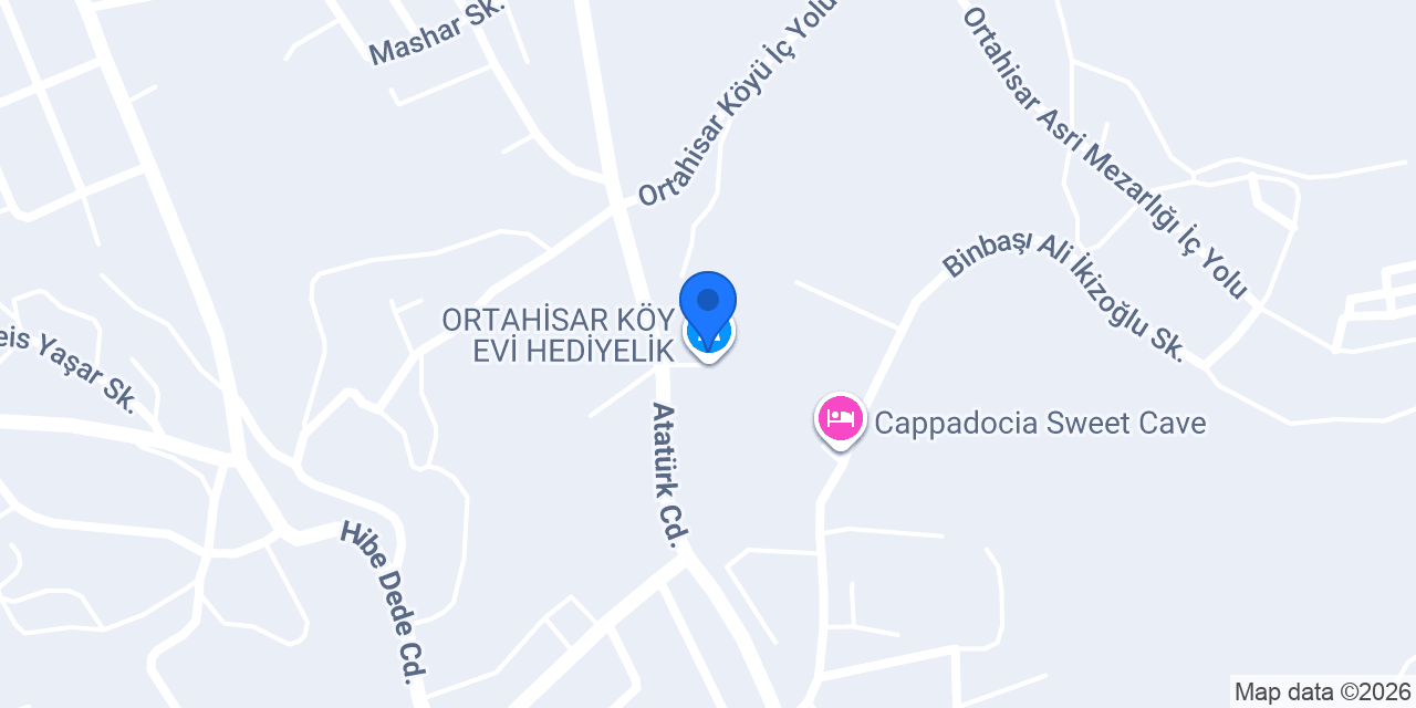 ORTAHİSAR KÖY EVİ HEDİYELİK konumu