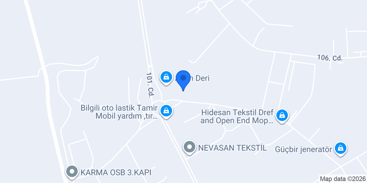 Güdersan Deri konumu