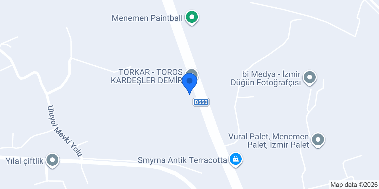 Korkmaz Konteyner Prefabrik Yapı konumu