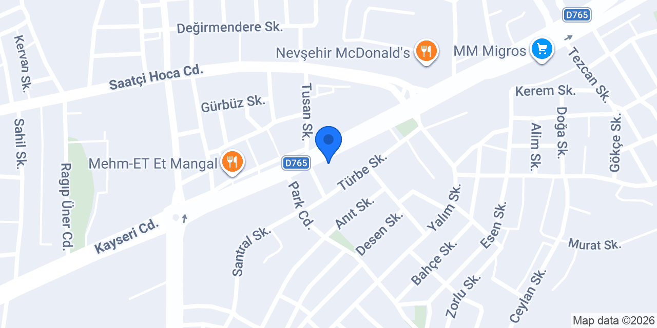 Nevşehir Psikolog Cansu Aksu konumu