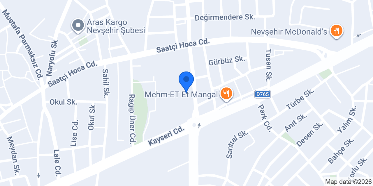 Konyalı vehbi konumu