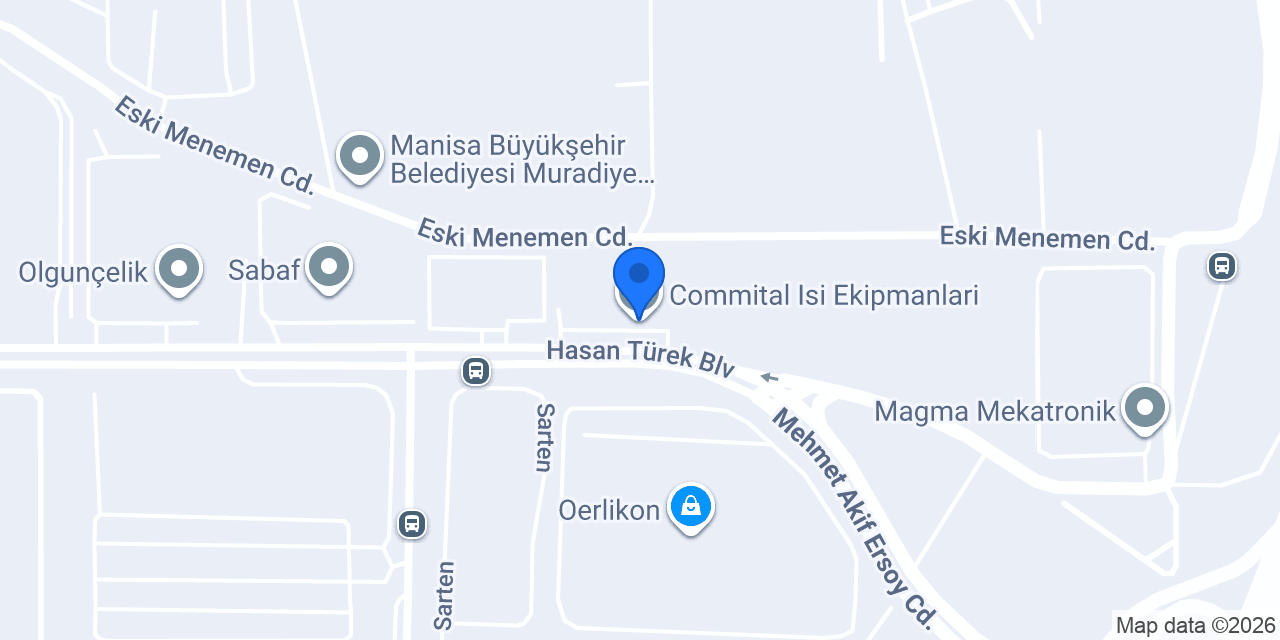 Commital Isi Ekipmanlari konumu