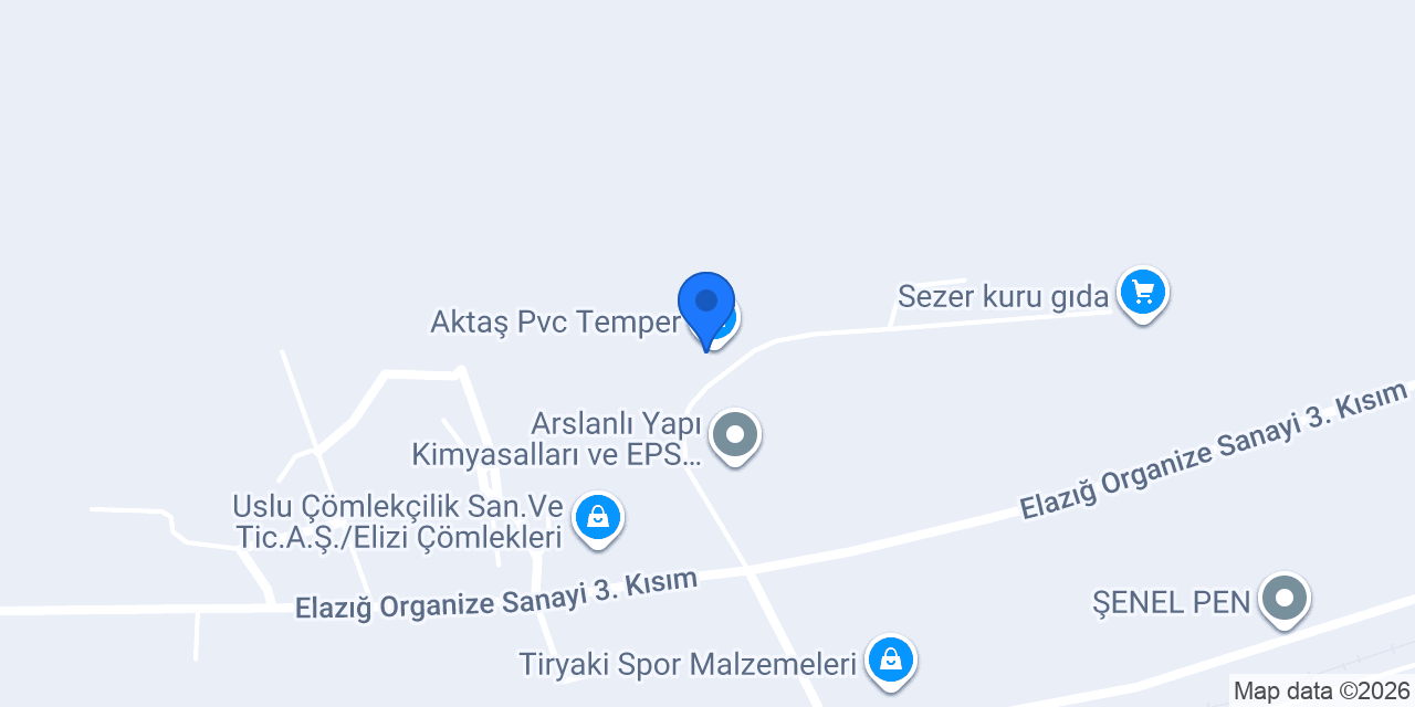 ESAK Alüminyum konumu