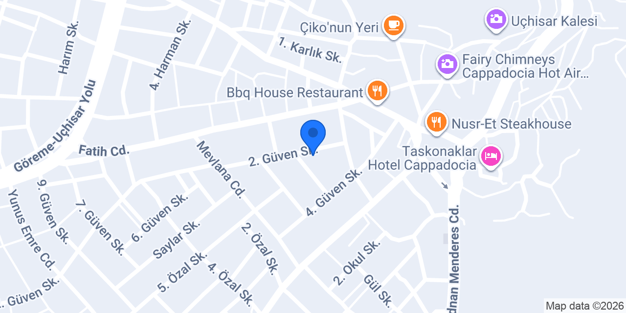 Capiedra Hotel konumu