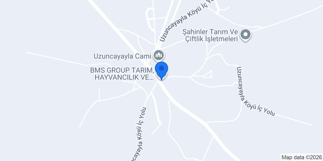 BMS GROUP TARIM, HAYVANCILIK VE KABA YEM A.Ş konumu