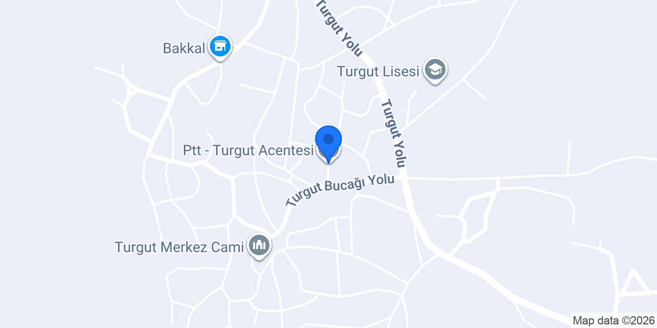 Ptt - Turgut Acentesi konumu