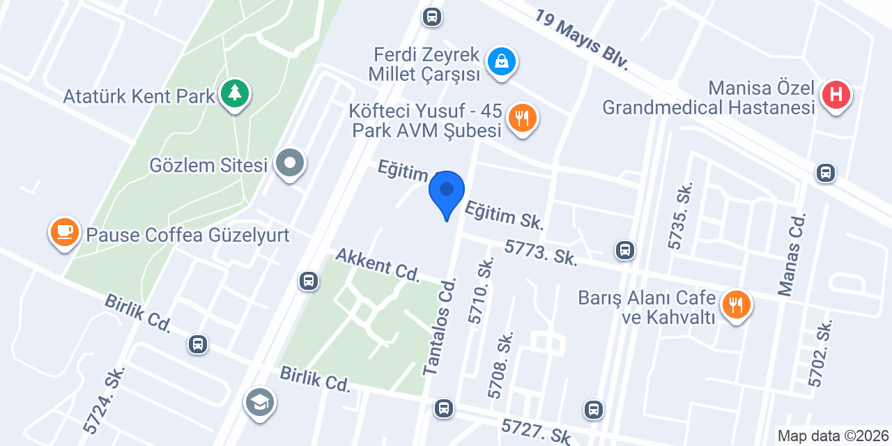 Avcı Elektrik Dekorasyon konumu