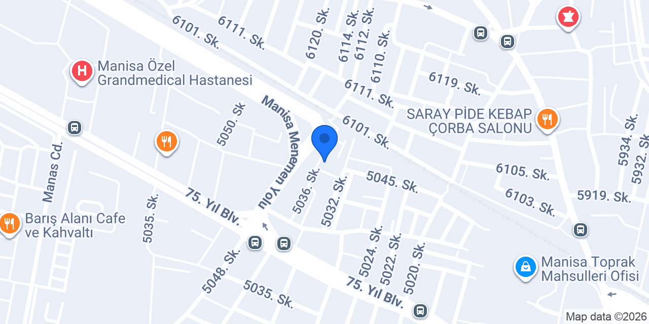 Manisa Arslanbey yapı dekarasyon konumu