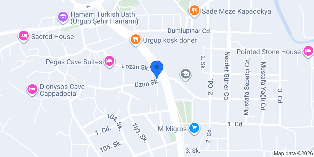 Diş Hekimi Gökçe Aksöz konumu