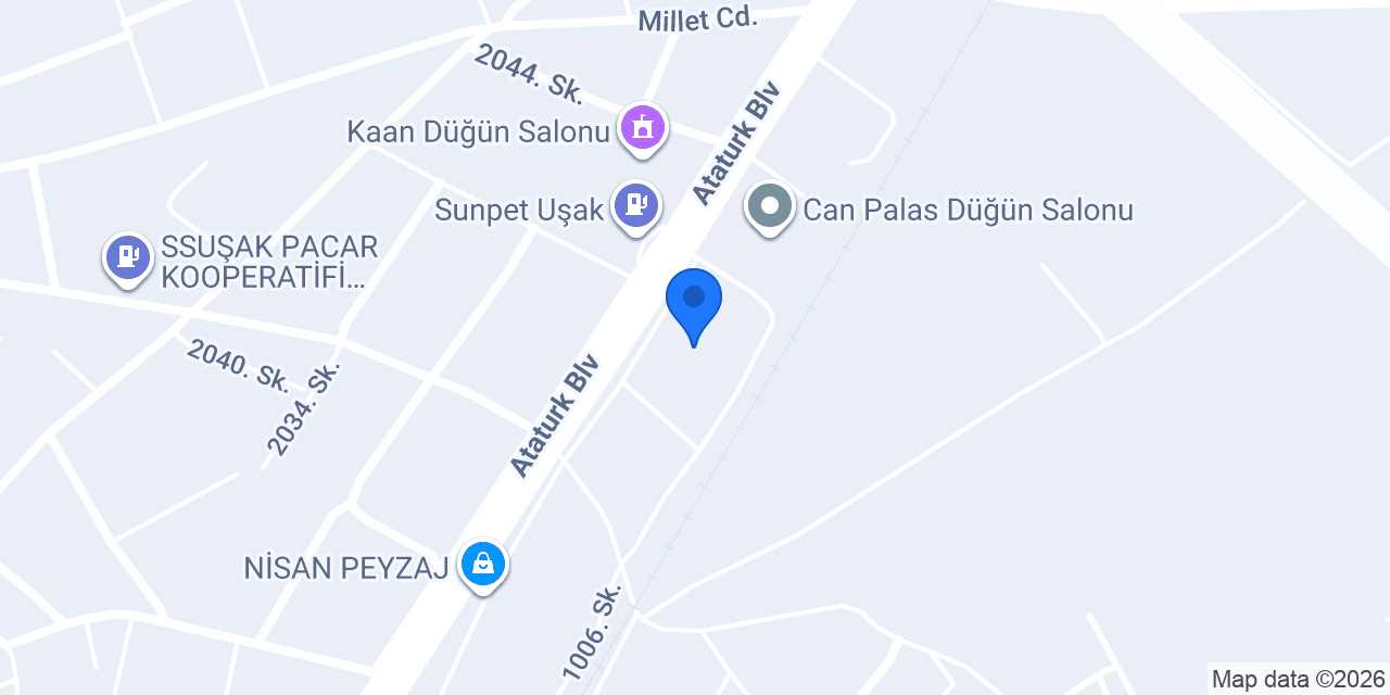 UŞAK SINAV KOLEJİ İLKOKUL VE ORTAOKULU konumu