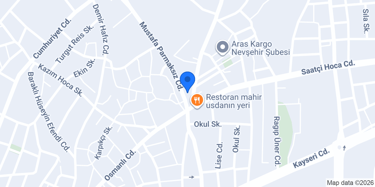 Kapadokya Bilişim konumu