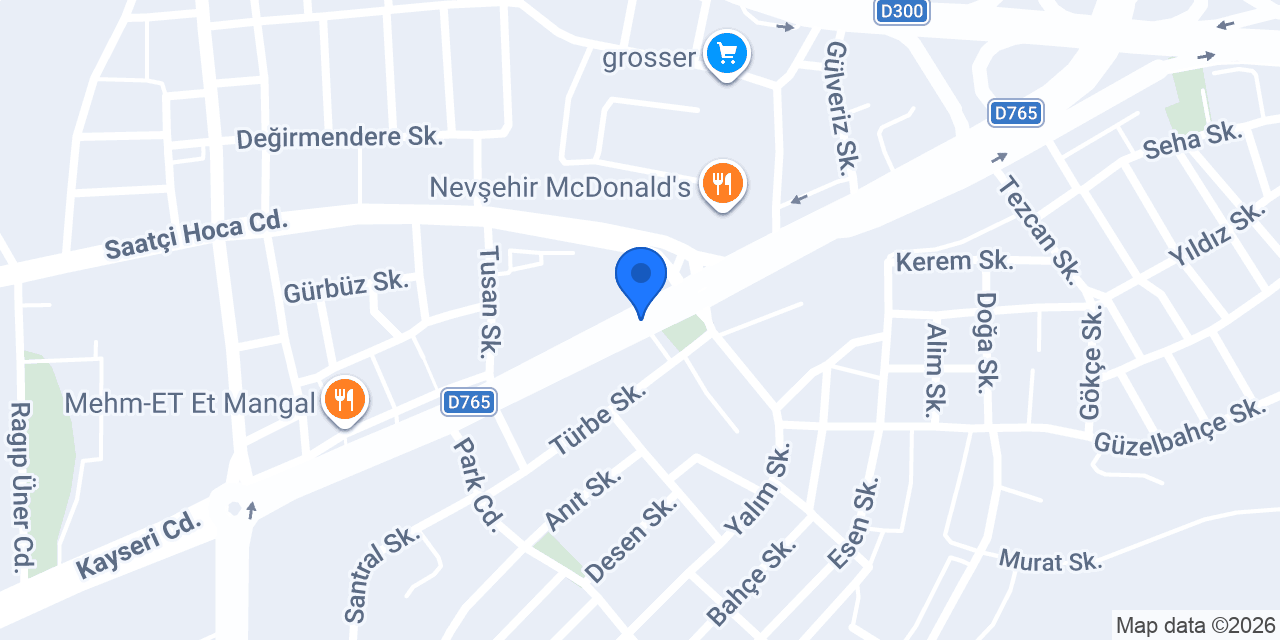 Pınar Pastanesi konumu