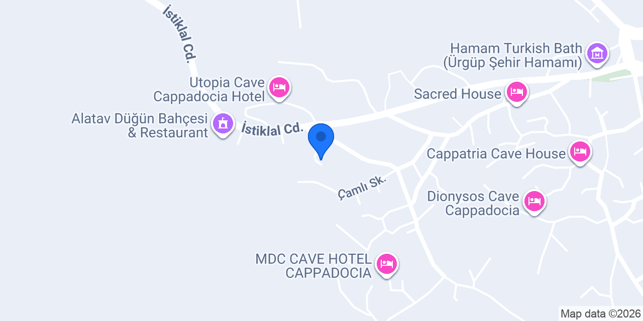 Oread Cave Suites konumu