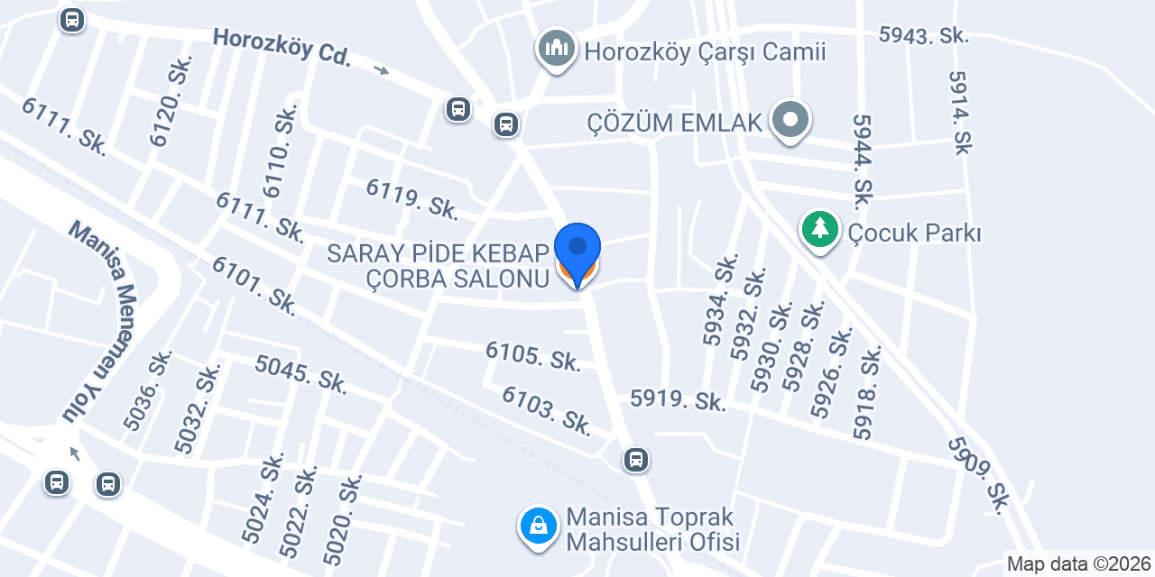 SARAY PİDE KEBAP ÇORBA SALONU konumu