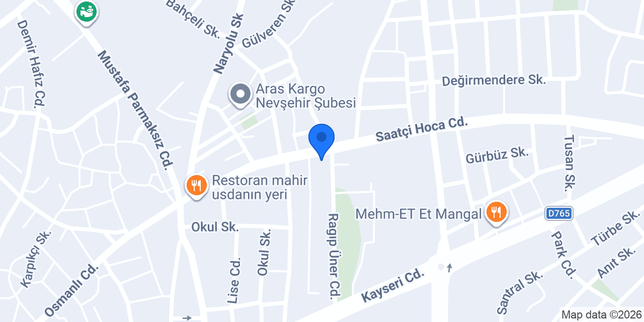 Altınöz Hotel Nevsehir konumu