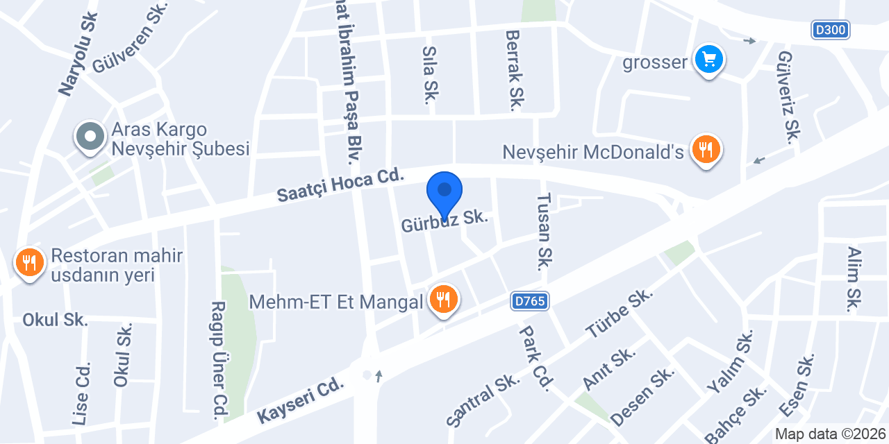 KARACA BELGELENDİRME konumu