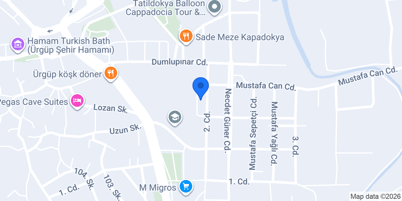 Ezer Oto Lastik konumu