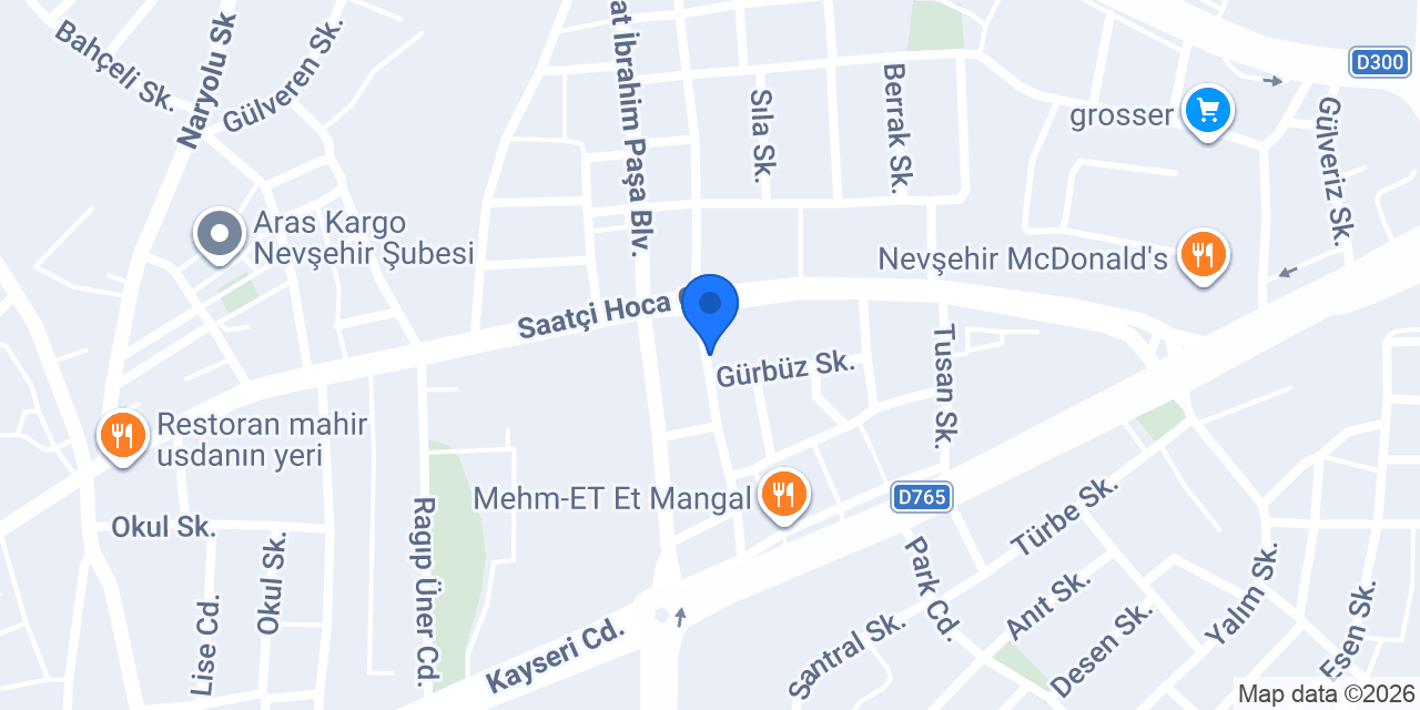 DHL eCommerce - Kapadokya Şubesi konumu