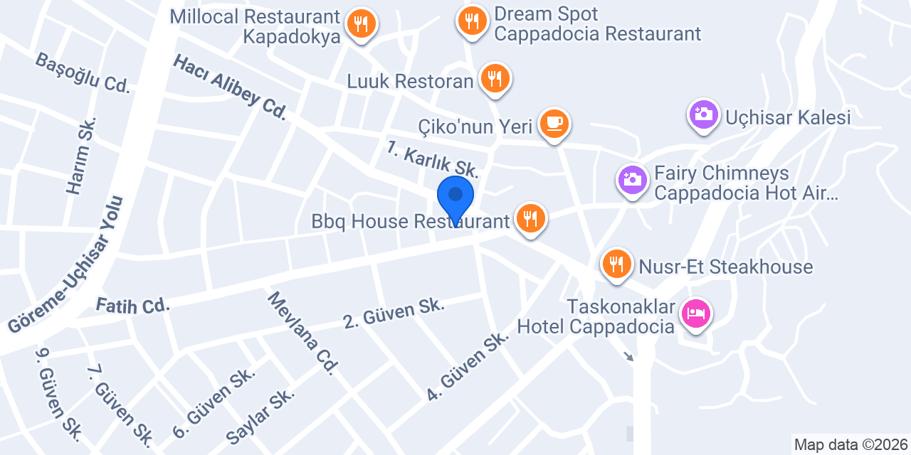 Usta kebap pide pizza konumu