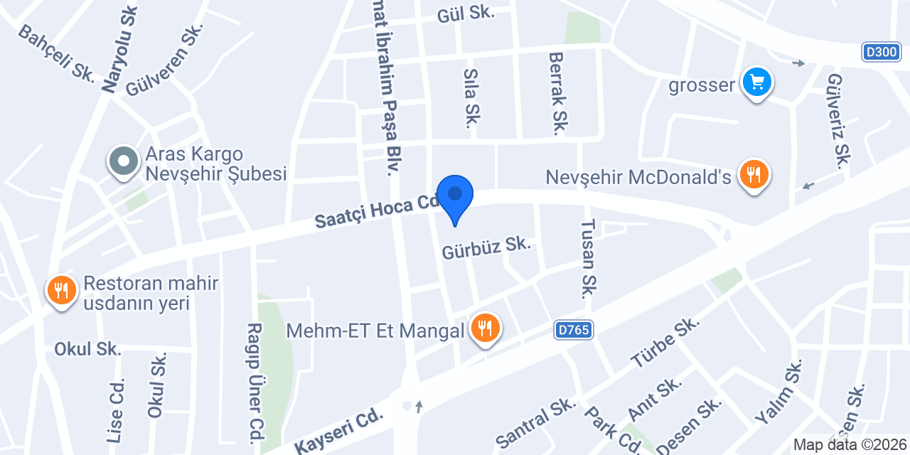 EFSANE Pide & Restaurant konumu