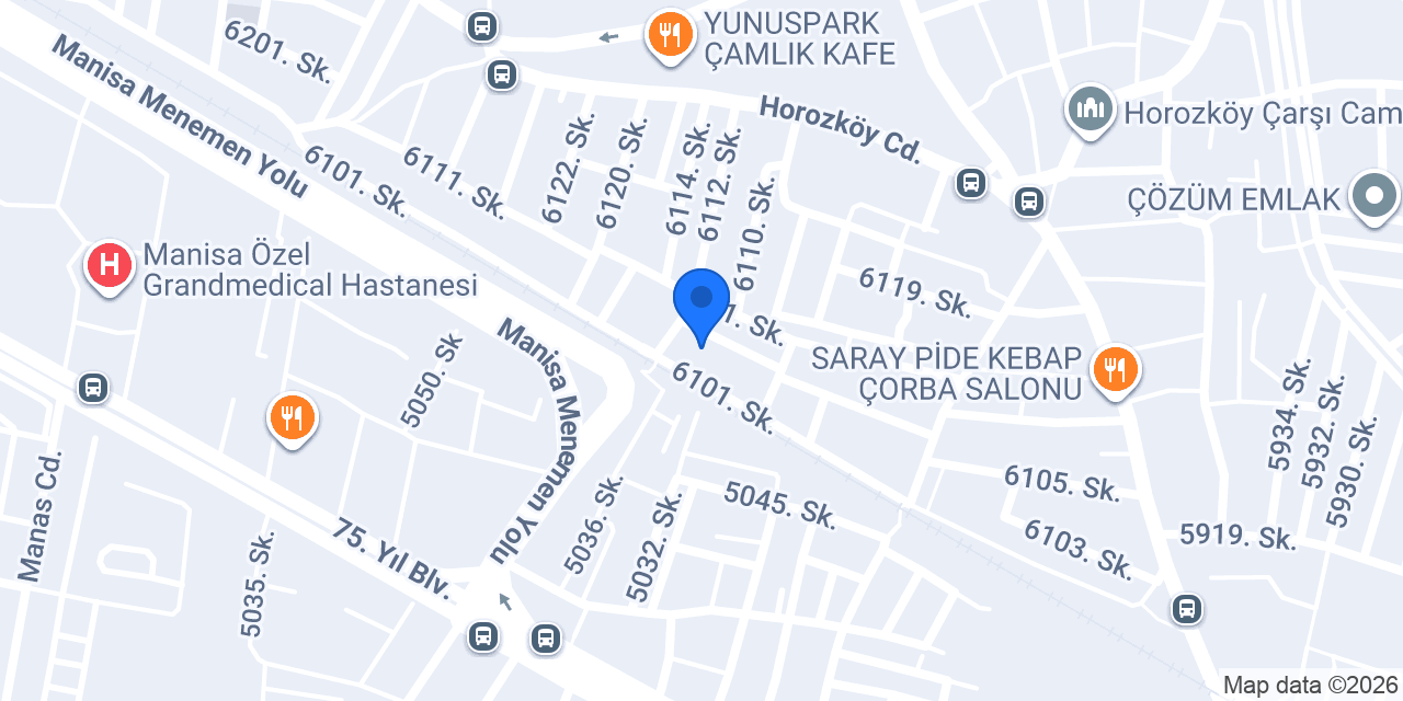 E-İMZATR Manisa Şubesi konumu