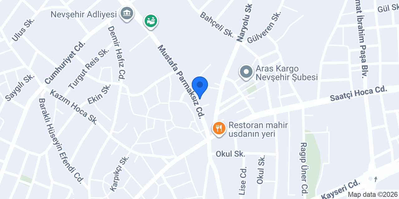 İMZAM ÇELİK KAPI NEVŞEHİR konumu