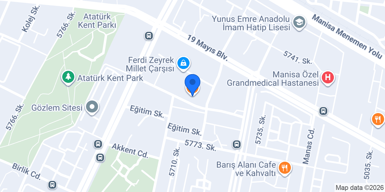 Premium GYM Manisa konumu