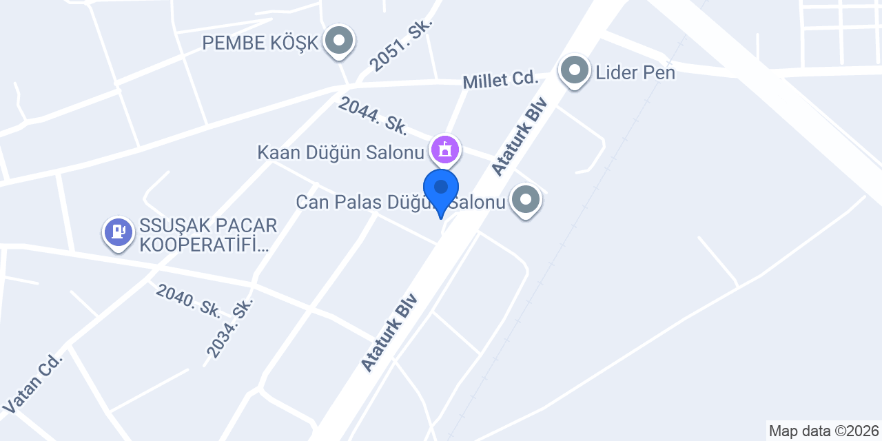 Sunpet Uşak konumu