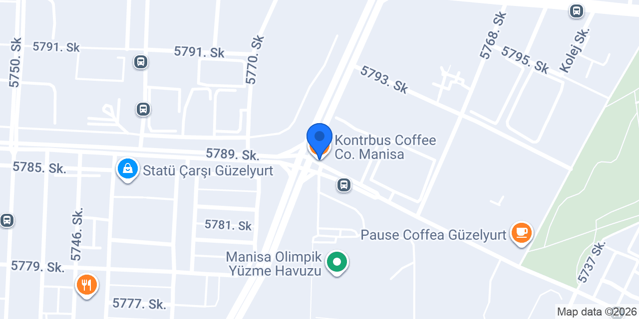 Kontrbus Coffee Co. Manisa konumu