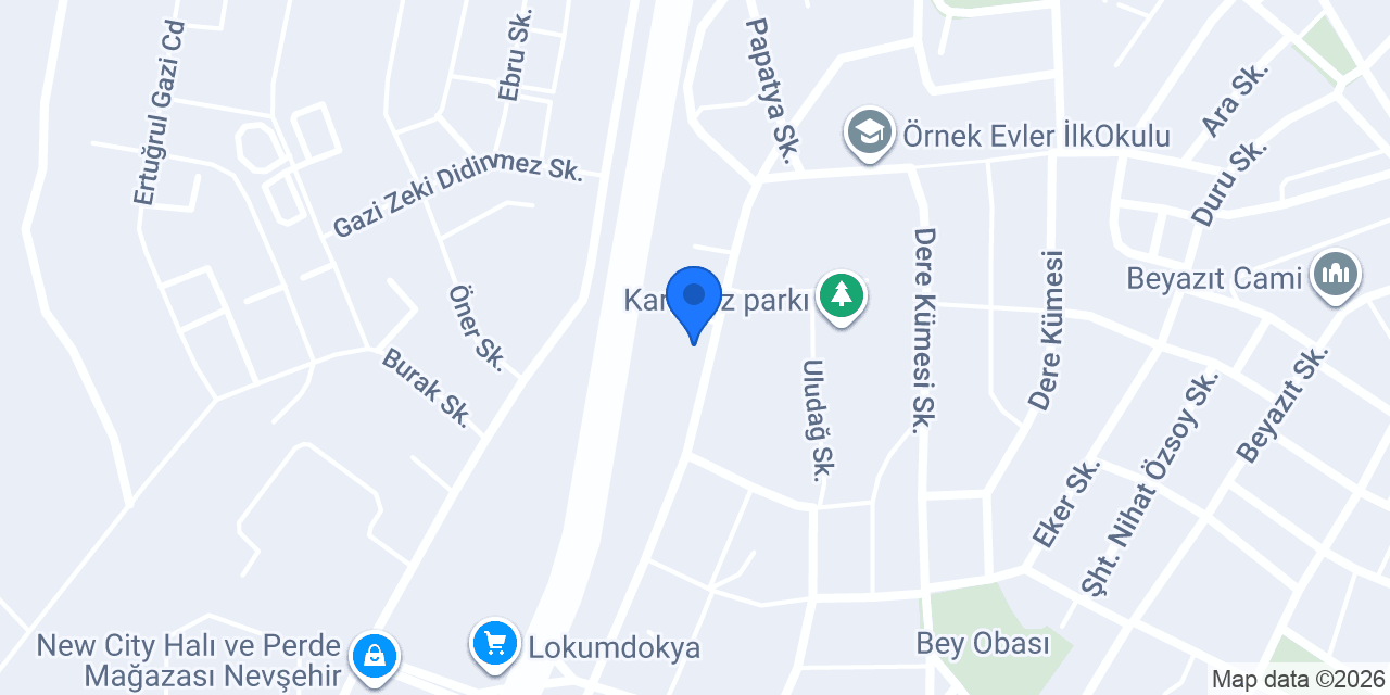 VURAL RENT A CAR konumu