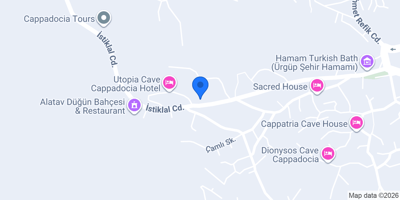 カッパドキア日本語ガイドツアー さくらツアー (Sakura Tours Cappadocia /TURKEY) konumu