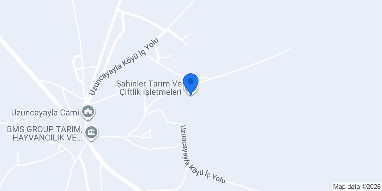 Şahinler Tarım Ve Çiftlik İşletmeleri konumu