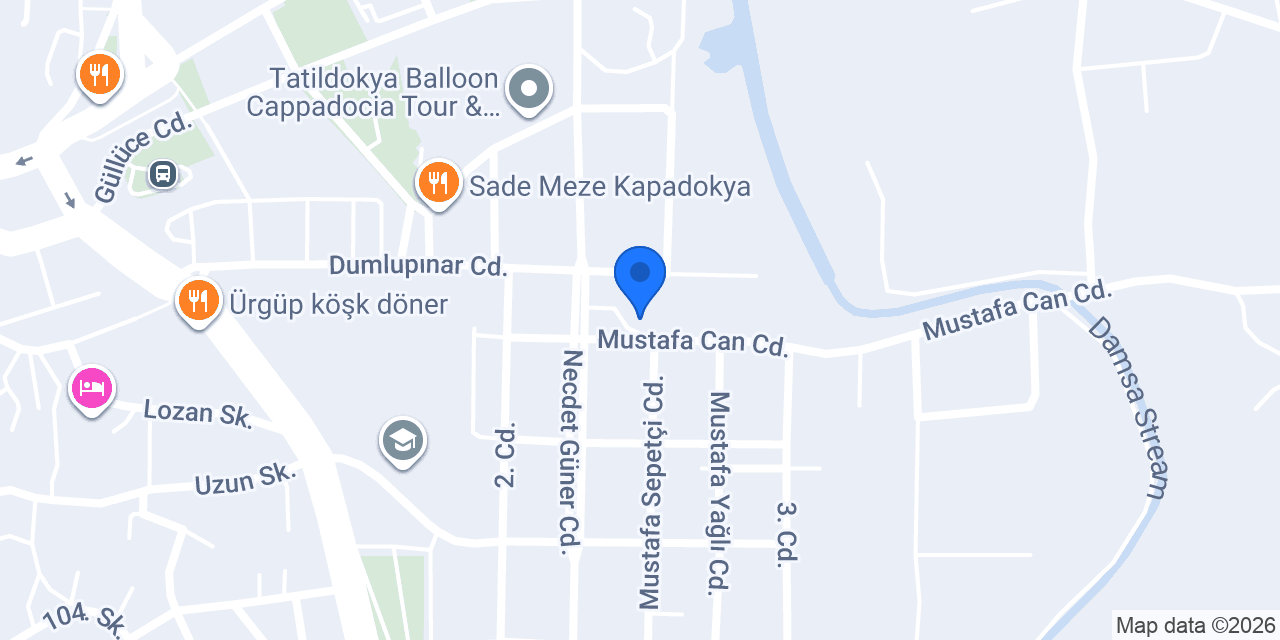 Kapadokya Pratikev (TANRIVER YAPI MARKET) konumu