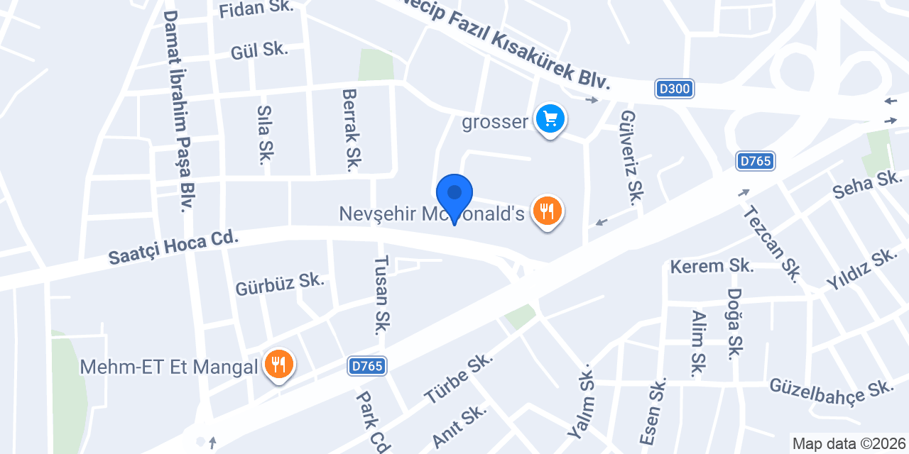 TAMERHAN YAPI konumu