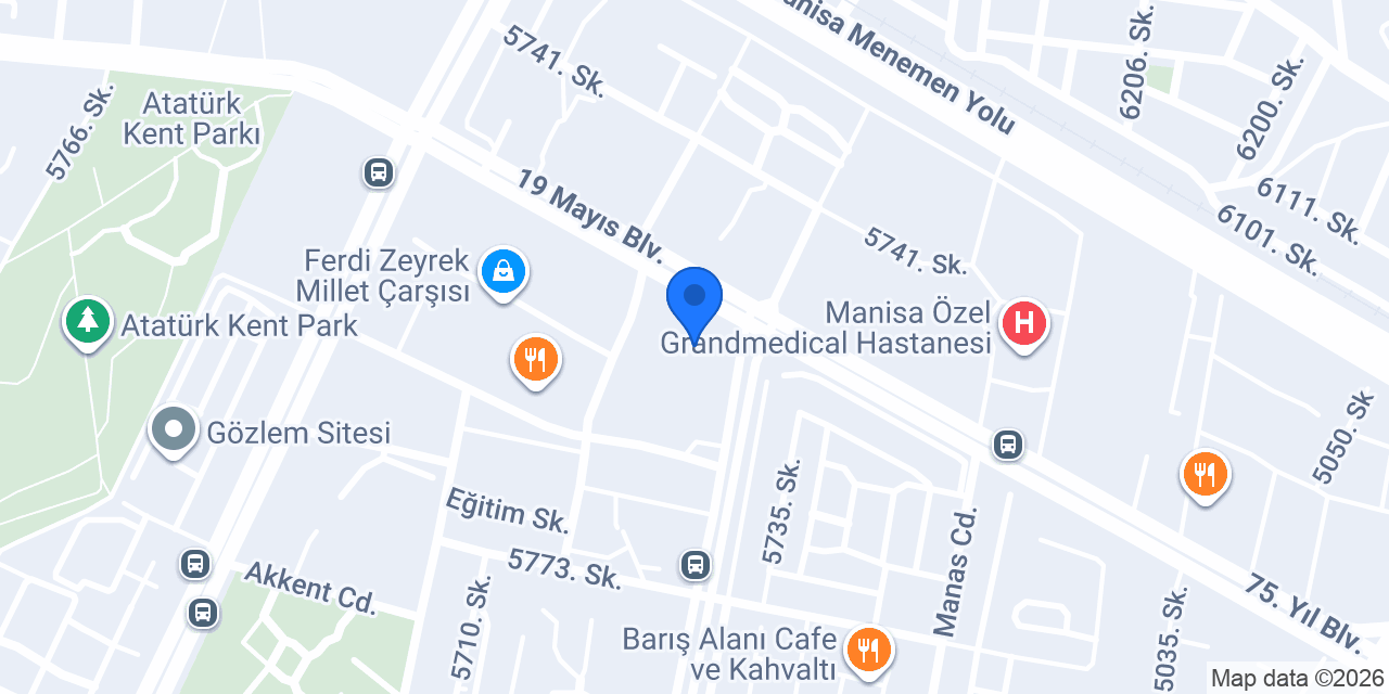 Dry Mega Kuru Temizleme Manisa konumu