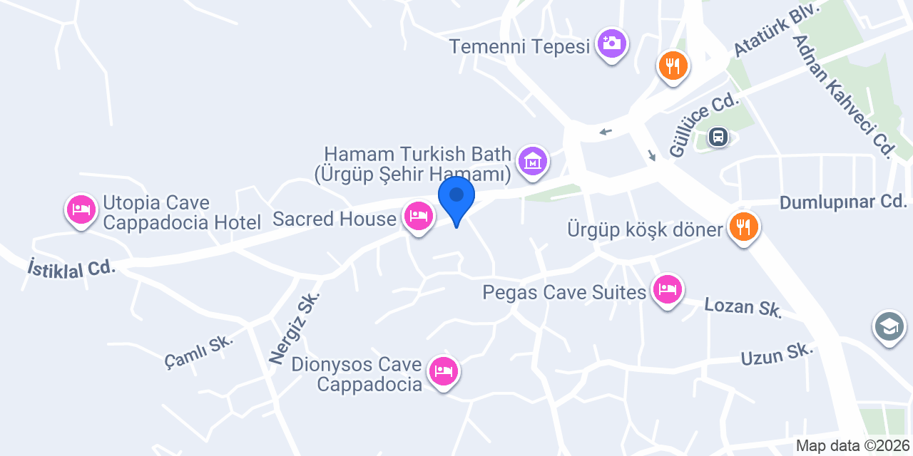 Hotel Elvan konumu