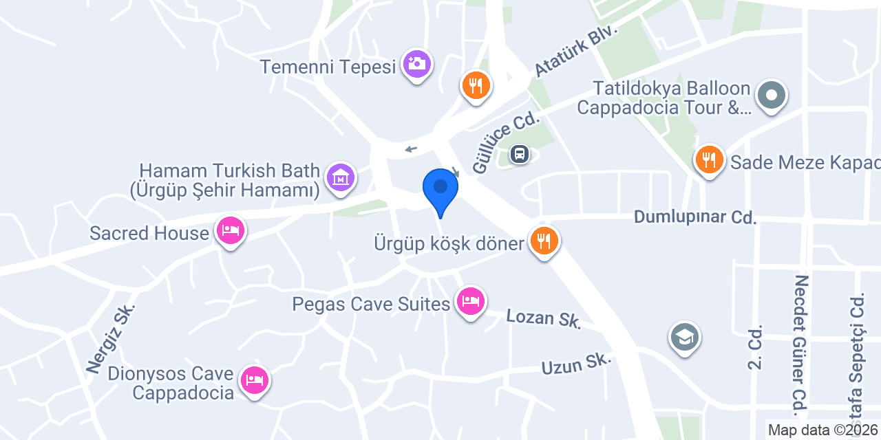 Stil Bayan Kuaförü ürgüp konumu