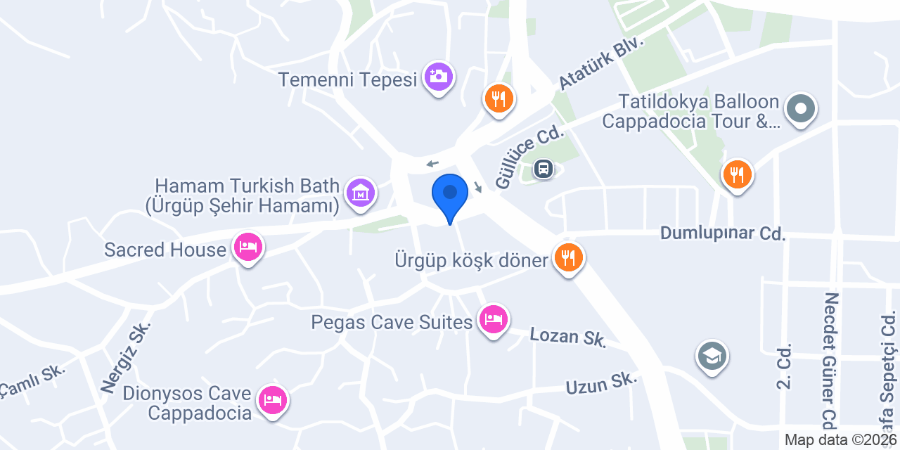 Brew Mood Ürgüp konumu