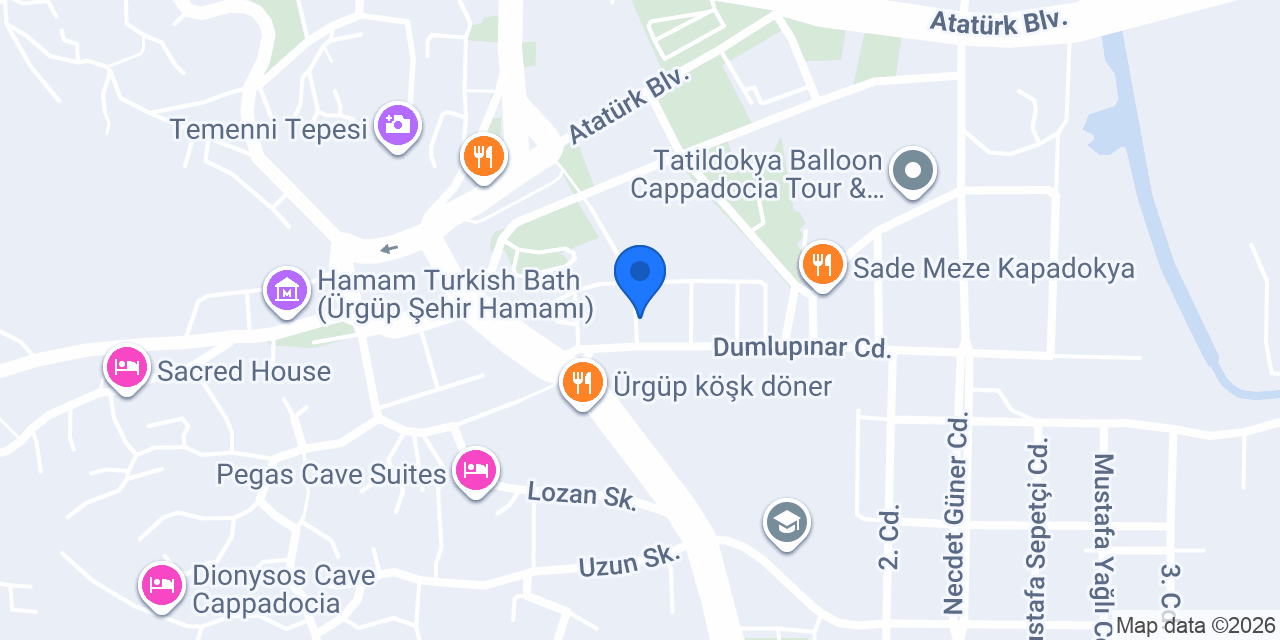 KAPADOKYA EVLİLİK TEKLİFİ BELLA ORGNZSYN konumu