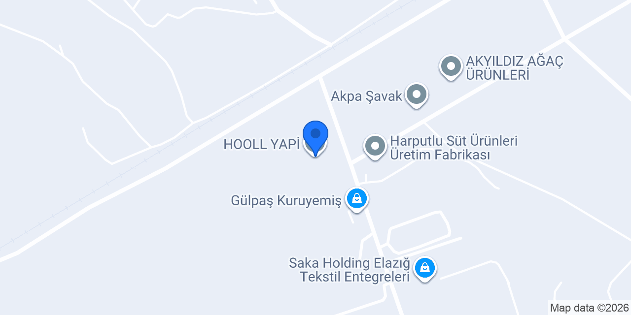 HOOLL YAPİ konumu