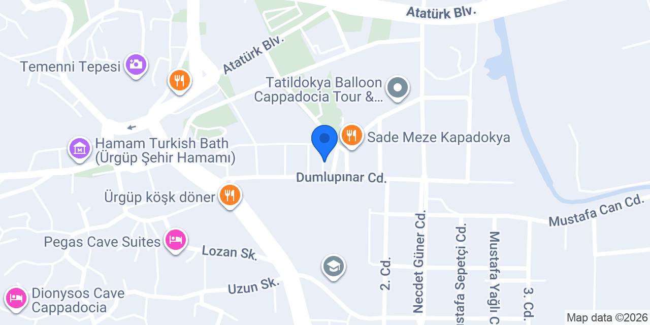 Ürgüp Özçelik İnşaat Emlak San Ve Tic. Ltd Sti konumu