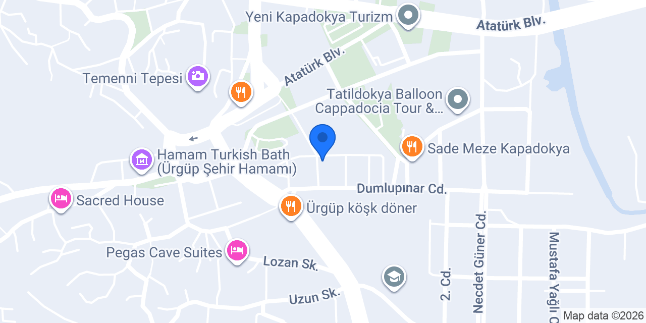 Ürgüp Belediye Sinemaları konumu
