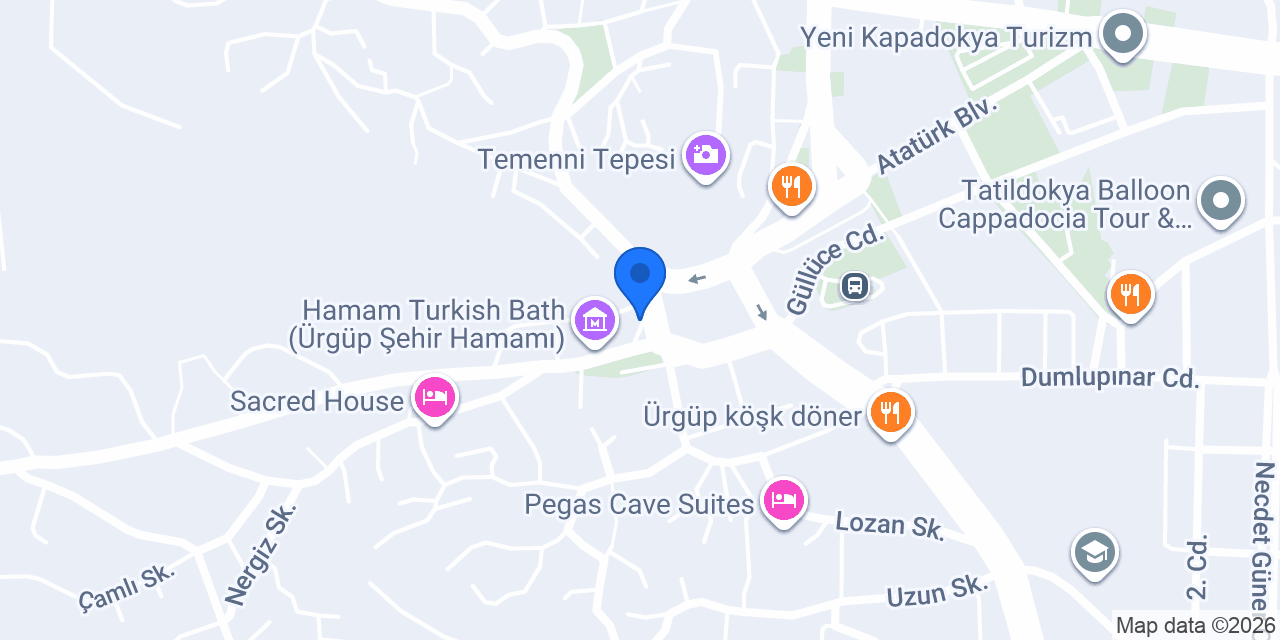 Beatus Car Hire konumu