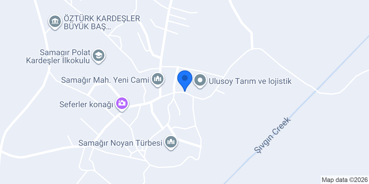 Hatemoğlu Tarım Ve Besi konumu