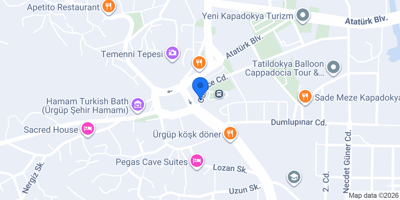Dünya Iskender kebap restoran konumu