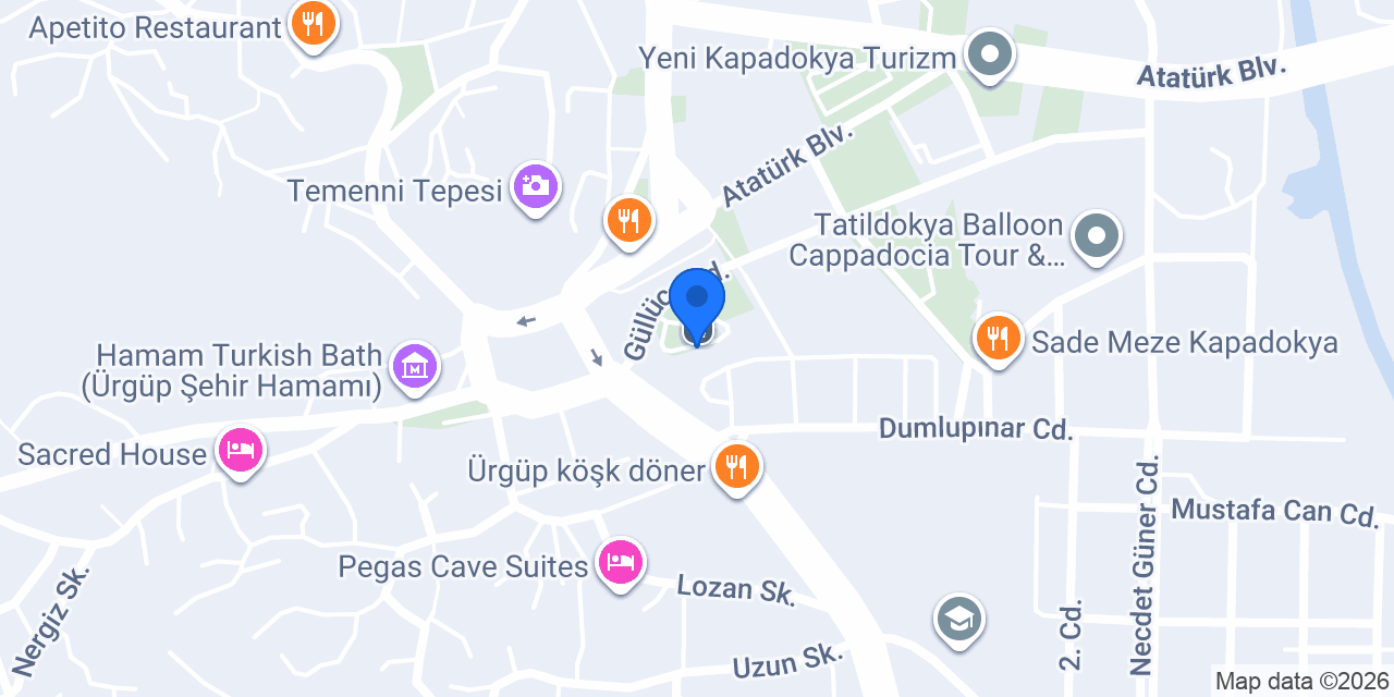 has kapadokya rent a car konumu