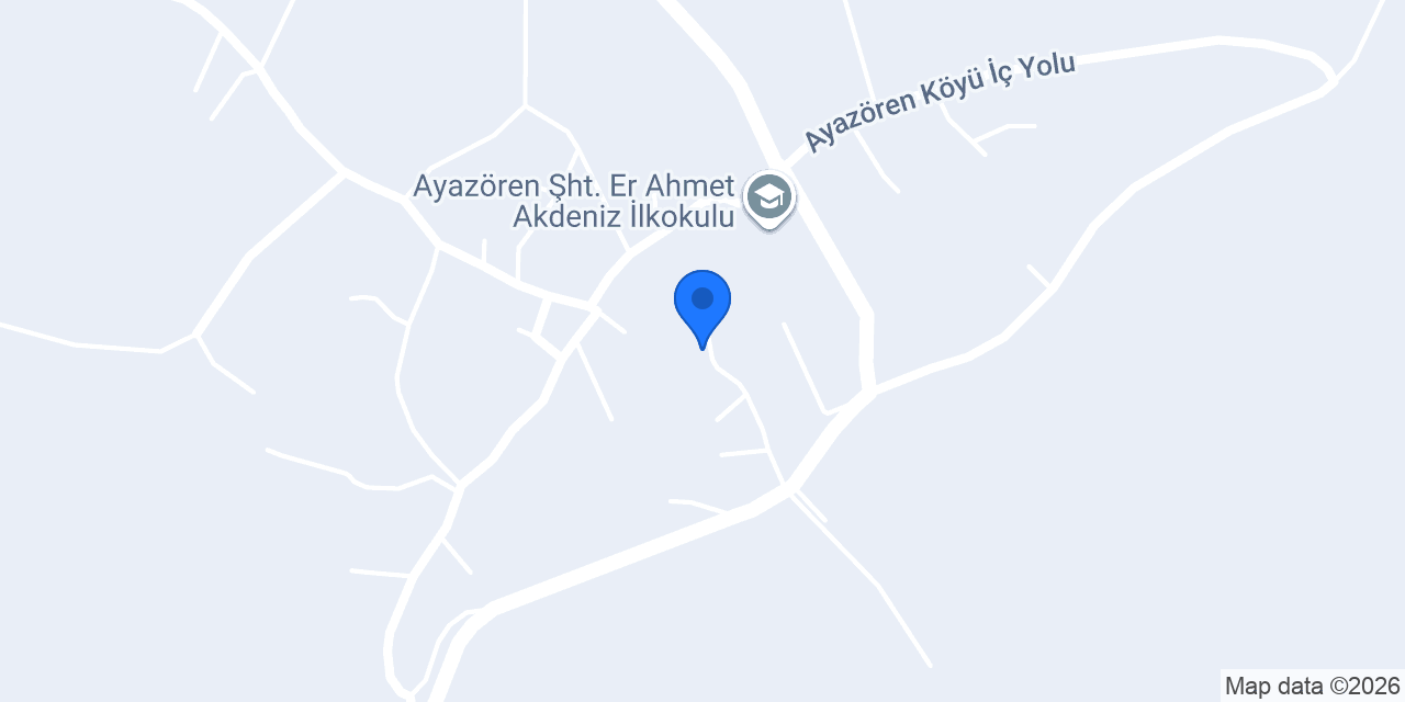 Ayazören Köyü Muhtarlığı konumu